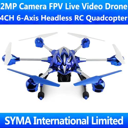 Huajun hj817 W609-8 2.4 ghz 4ch 6  ̷ 2mp ī޶ fpv ̺  帮 cf  rc quadcopter ar. drone quadricopter